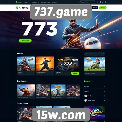Acessibilidade e usabilidade do site 737.game